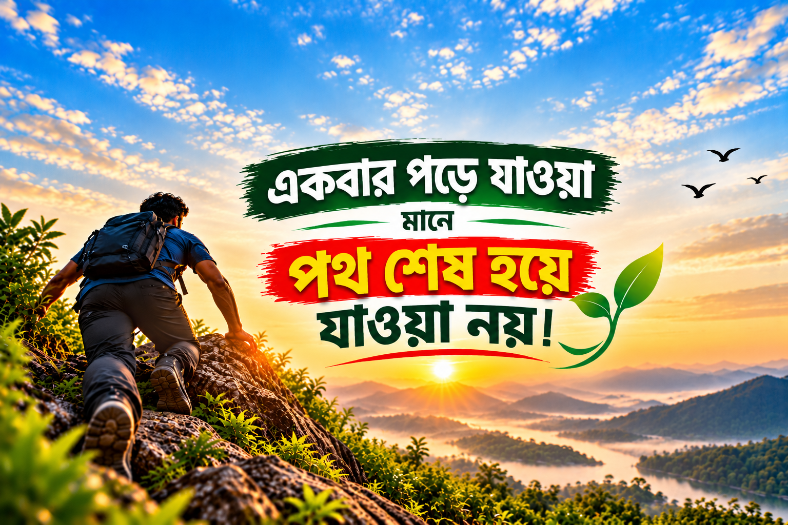 ব্যর্থতা মানেই শেষ নয়—আবার শুরু করার সাহস রাখুন
